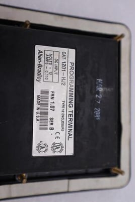 Allen-Bradley 1201-HJ2 Programming Terminal AB STOCK H1217A - Image 2