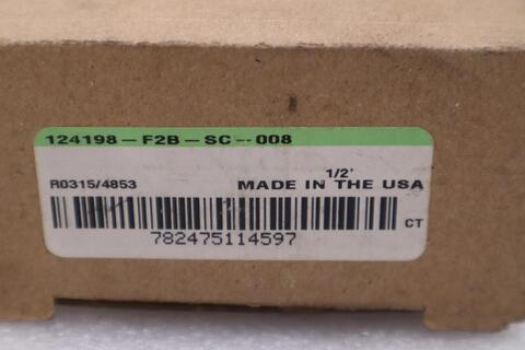 Dodge 124198 F2B-SC-008 1/2" 2-Bolt Flange Mount Bearing STOCK H1107A - Image 2