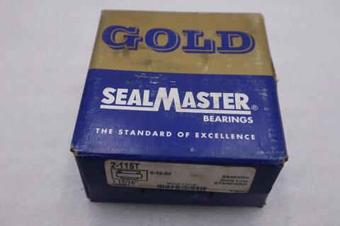 NEW OPEN BOX SealMaster 2-115T Ball Insert Bearing STOCK L224CC - Image 1