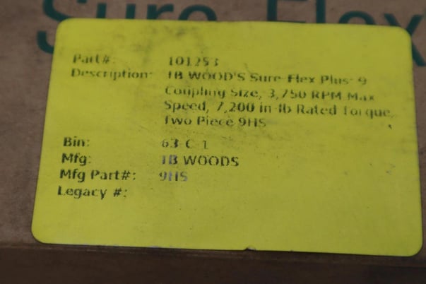 Tb woods 9hs split sleeve coupling insert new open box stk cc143 - Image 4