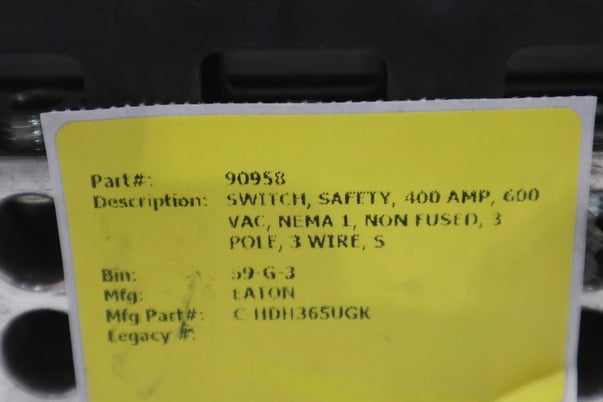 New OPEN BOX EATON HMCP400Y5C Ser C Motor Circuit Protector STK CC178 - Image 3