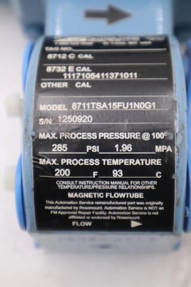 Rosemount 8732e pressure transmitter 8711tsa15fu1n0g1 magnetic flow meter 3129cc - Image 2