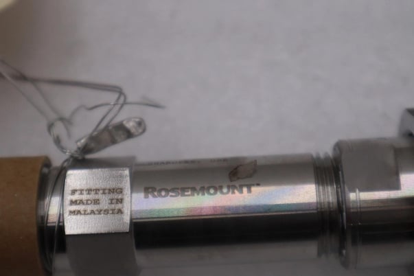 Rosemount 214crwsmb1s4e0042s temperature -196 to 600 c sensor stk h1460a - Image 2