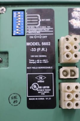 Eclipse veri-flame 5602 vf560233aa flame monitoring control stock h1174 - Image 2