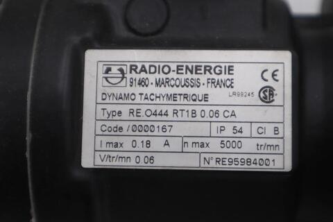 Radio energie re.o444 rt1b 0.06 Controlled Automation tachometer tachogenerator - stock 5626cc - Image 2