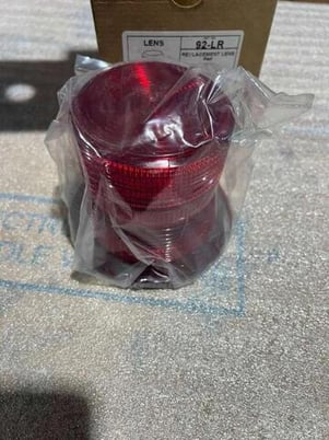 New open box edwards signaling 92-lr / 92lr replacement lens stk l726cc - Image 3