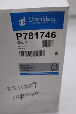 New open box donaldson p781746 air filter stk h335 - Image 3