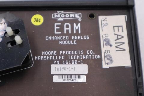 Moore EAM 16190-1-1 Enhanced Analog Module MTA Termination Assembly STK H1492 - Image 2