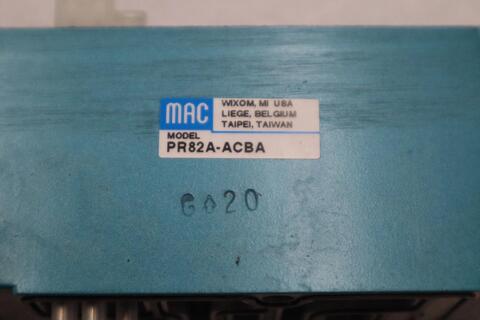 Mac valves inc pr82a-acba-9 solenoid valve pressure regulator stock h1750 - Image 2
