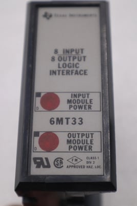 LOT OF 2 Texas Instruments 6MT33 Logic Interface Module STOCK 5178B - Image 1