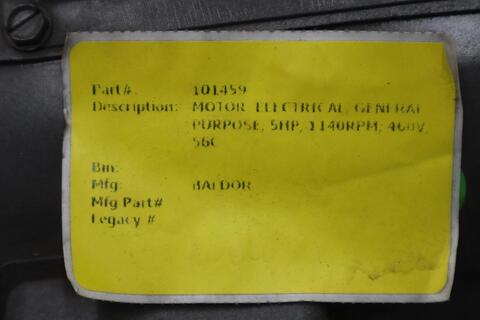New baldor vl3505 motor .5hp 115/230v 1140rpm 56c stk m198cc - Image 5