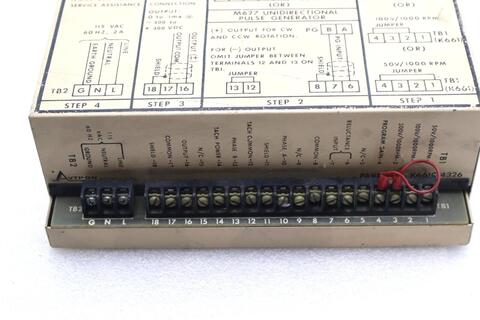 Avtron k661 brushless tachometer stock #2293 - Image 3