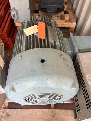 125 HP 3556 RPM Teco Westinghouse #PDH12502TE2, Frame 444TS, 3ph, 460 Volts - Image 1