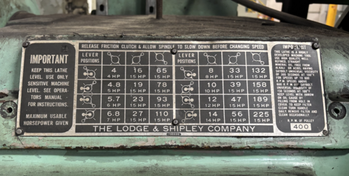 60" Lodge & Shipley #T-60, Right Angle Chucking Lathe - Image 7