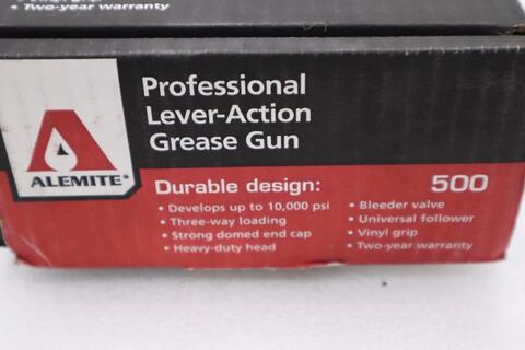 Alemite 500 24oz Lever Action Grease Gun NEW OPEN BOX STOCK H338 - Image 3