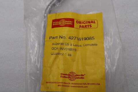 Eutectic Corporation 4271619085 Superjet C5 S Lance Complete STOCK H1168 - Image 1