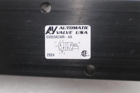 NEW OPEN BOX Automatic Valve D2003ACWR-AA Series Namur Valve STK K2995CC - Image 2