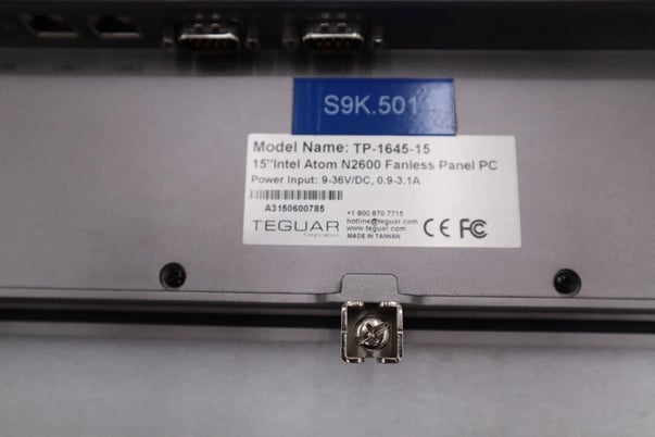 Teguar TP-1645-15 15" Fanless PC Touchscreen - STOCK 3820CC - Image 2