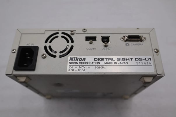 Nikon Microscope Digital Sight DS-U1 AS PICTURED STK CC233 - Image 4
