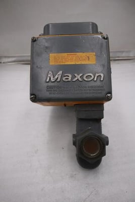 New Maxon 1.5" 5000 0 Natural Gas Shut Off Valve 70 PSI 115 Volt Trim 1-1 6 Sec - Image 1