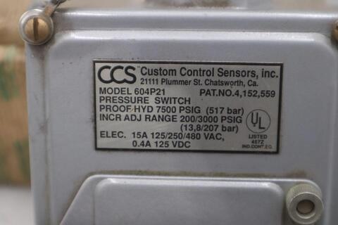 Custom control sensors 604p21 / 604p21 - new - stock 5667cc - Image 2
