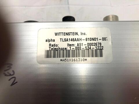 Wittenstein tlsa046aaj-610n01-007 actuator s-104 - Image 2