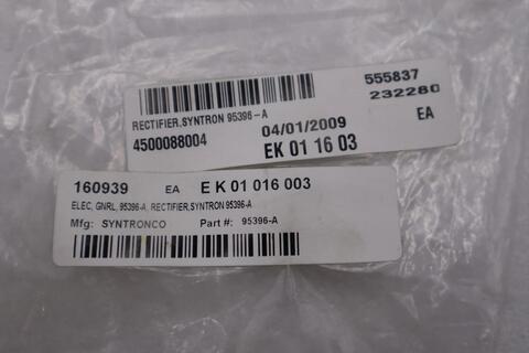 FMC Technologies 095396-A Syntron Rectifier STOCK H1597A - Image 4