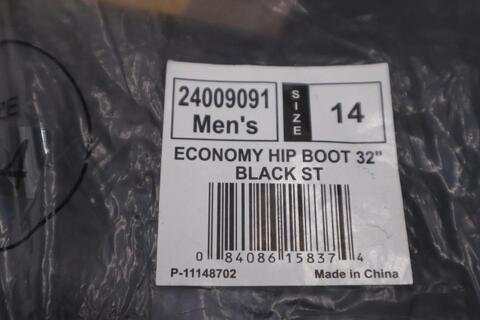 Lacrosse 24009091-14 Black Steel Toe Hip Boots Size 14 STOCK 2985CC - Image 2