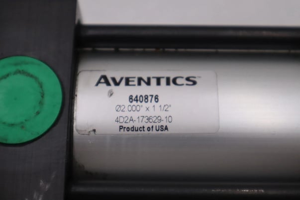 Numatics 640876 Pneumatic Cylinder STOCK H1274A - Image 2