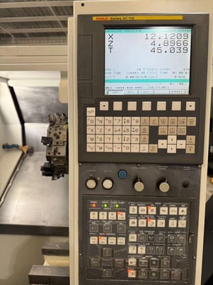 Takisawa #TCC-2000L3, CNC lathe, 16.5" swing, 8" chuck, 3-jaw, 2" bar, 8.86"dia., 11.85"lgth, Fanuc Oi-TD - Image 5