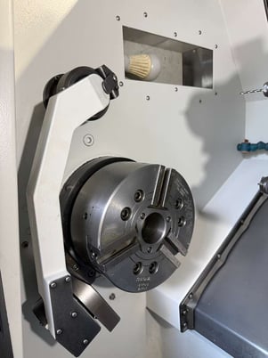 Takisawa #TCC-2000L3, CNC lathe, 16.5" swing, 8" chuck, 3-jaw, 2" bar, 8.86"dia., 11.85"lgth, Fanuc Oi-TD - Image 9