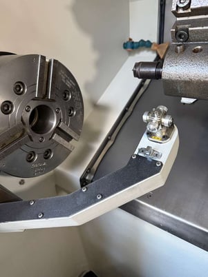 Takisawa #TCC-2000L3, CNC lathe, 16.5" swing, 8" chuck, 3-jaw, 2" bar, 8.86"dia., 11.85"lgth, Fanuc Oi-TD - Image 10