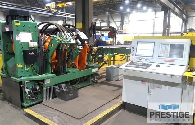 Peddinghaus #AFCPS-863/HD, 8" x 8" x 1", 169 Ton Punch, 515 Ton Shear, Load & Unload, Siemens CNC, 2021 - Image 2