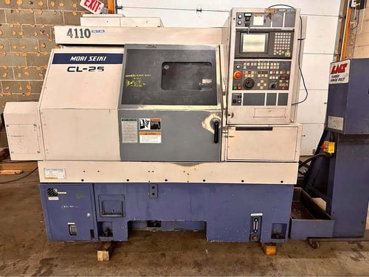 Mori Seiki #CL-25B, 2-Axis CNC Lathe, 20.5" swing, 14.57" turning diameter, 19.7" machining length, 12" - Image 1