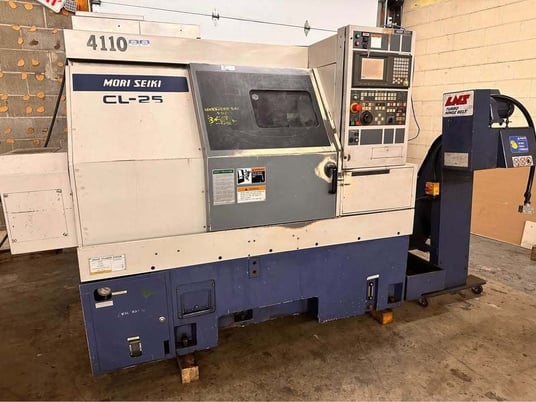 Mori Seiki #CL-25B, 2-Axis CNC Lathe, 20.5" swing, 14.57" turning diameter, 19.7" machining length, 12" - Image 3
