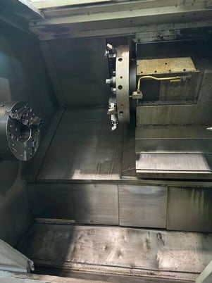 Haas #SL-40T, 2-Axis CNC Lathe, 40" swing, 25.5" turning diameter, 41" machining length, 18" chuck, 4" bar - Image 4
