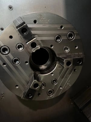 Haas #SL-40T, 2-Axis CNC Lathe, 40" swing, 25.5" turning diameter, 41" machining length, 18" chuck, 4" bar - Image 7