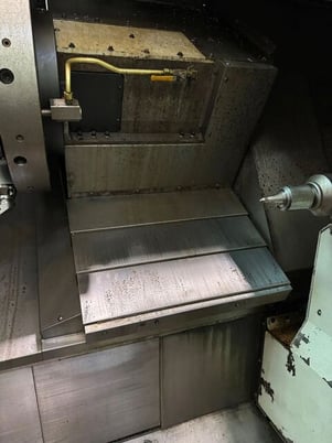 Haas #SL-40T, 2-Axis CNC Lathe, 40" swing, 25.5" turning diameter, 41" machining length, 18" chuck, 4" bar - Image 10