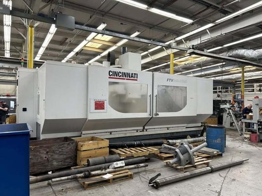 Cincinnati Cincinnati #FTV-840-3700, CNC Vertical Machining Center, 3-Axis, 145" X, 31.5" Y, 32" Z, 31.5" x - Image 1