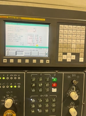 Hardinge, Bridgeport #GX-1000B, CNC Vertical Machining Center, 40" X, 24" Y, 22" Z, 20 HP, 8000 RPM, CAT40 - Image 4