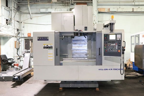 Hyundai Kia #VX500, CNC Vertical Machining Center, 4-Axis, 41.7" X, 20.1" Y, 25" Z, 47.2" x 19.7" Table, 20 - Image 2