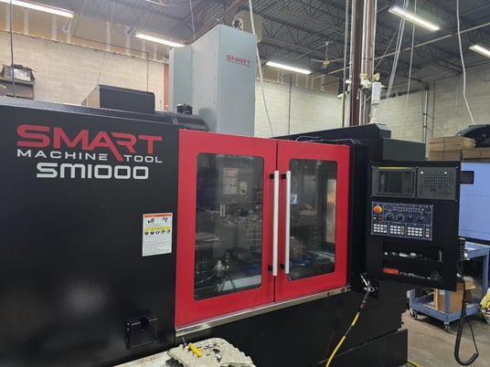 Smart Machine Tool #SM-1000, CNC Vertical Machining Center, 3-Axis, 40.1" X, 20" Y, 20" Z, 20.07" x 47.24" - Image 1