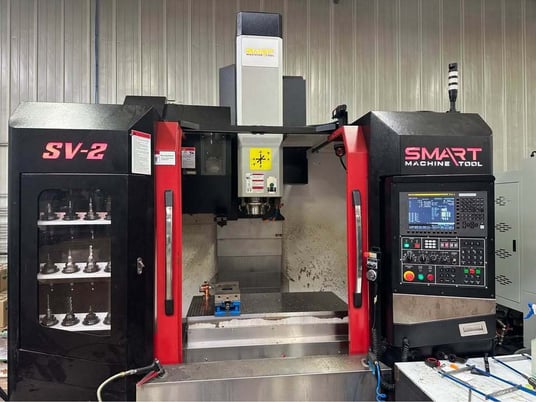 Smart Machine Tool #SV-2, CNC Vertical Machining Center, 31.4" X, 19.6" Y, 19.6" Z, 25 HP, 12000 RPM, CAT40 - Image 1