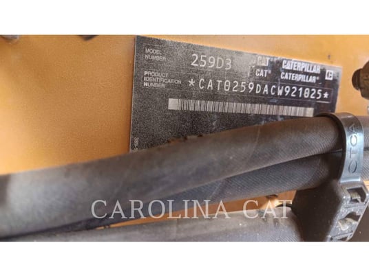 Cat 259D3 Cleaver-Brooks, Track Loader, 1561 hours, S/N: CW921025, 2022 - Image 6
