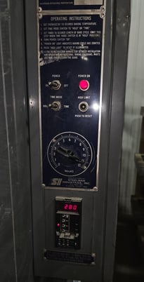 60" width x 108" L x 78" H Steelman, Electric Batch Oven - Image 4