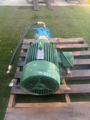 20 HP 1770 RPM Toshiba, Frame 256T, TEFC, B0204FLF2USH02 with PVQ4501AB10G1800000100100CD0, 230/460 Volts - Image 6