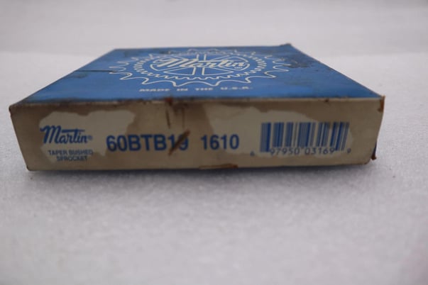 Martin Taper Bushed Sprocket: 60BTB19 1610 STOCK B-529 - Image 1