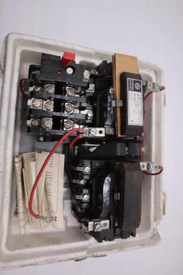 New open box general electric cr309c0 reversing starter stk cc187 - Image 3