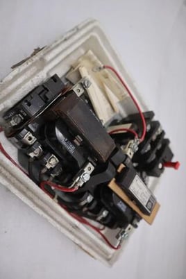 New open box general electric cr309c0 reversing starter stk cc187 - Image 4