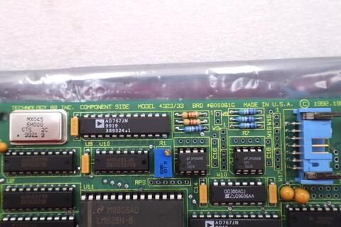 Technology 80 inc model 4323/33 board #800061g s/n 3527 stock #2731 - Image 4